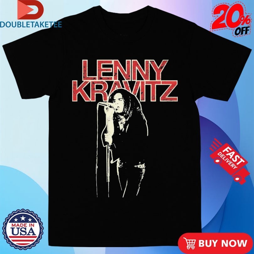 Lenny Kravitz Mic Pose Shirts