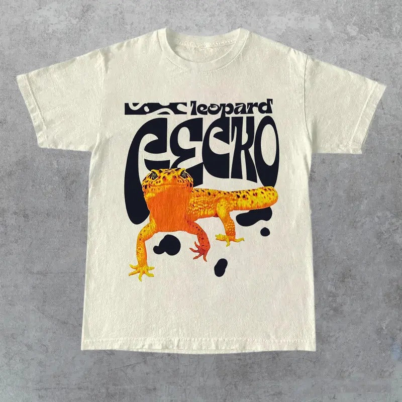 Leopard Gecko v1 Tee Shirt Outfit, Gift for Her, Gift for Him, Gift for Friend Hoodie, Sweatshirt | UrbanDripWear.com