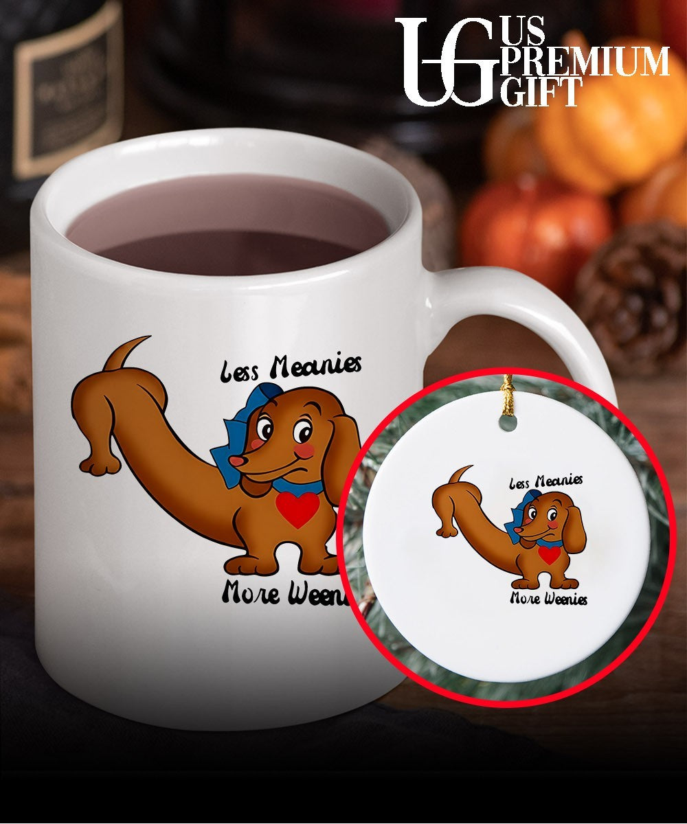 Less Meanies More Weenies Dachshund shirt