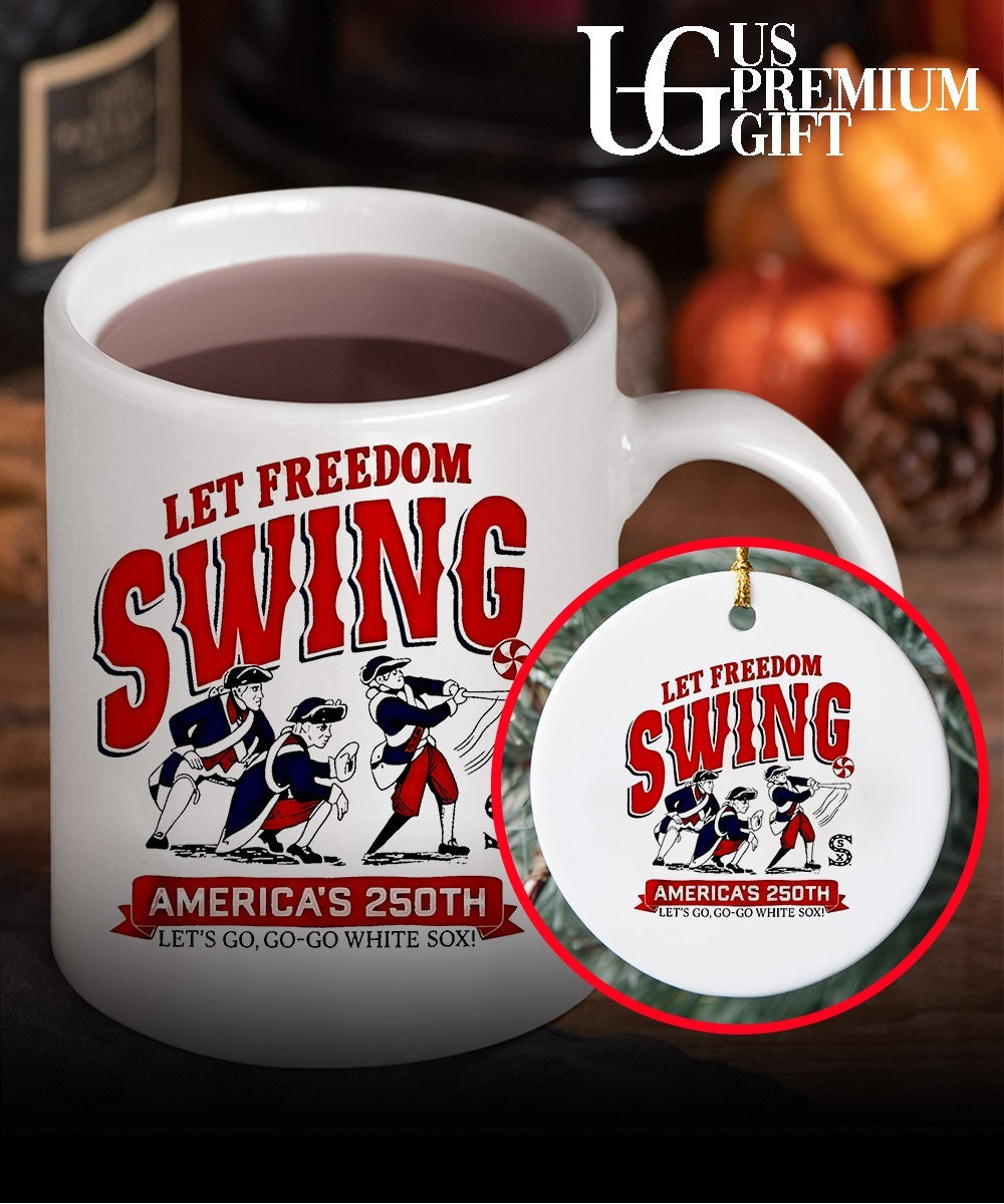 Let Freedom Swing White Sox America’s 250th 2026 shirt