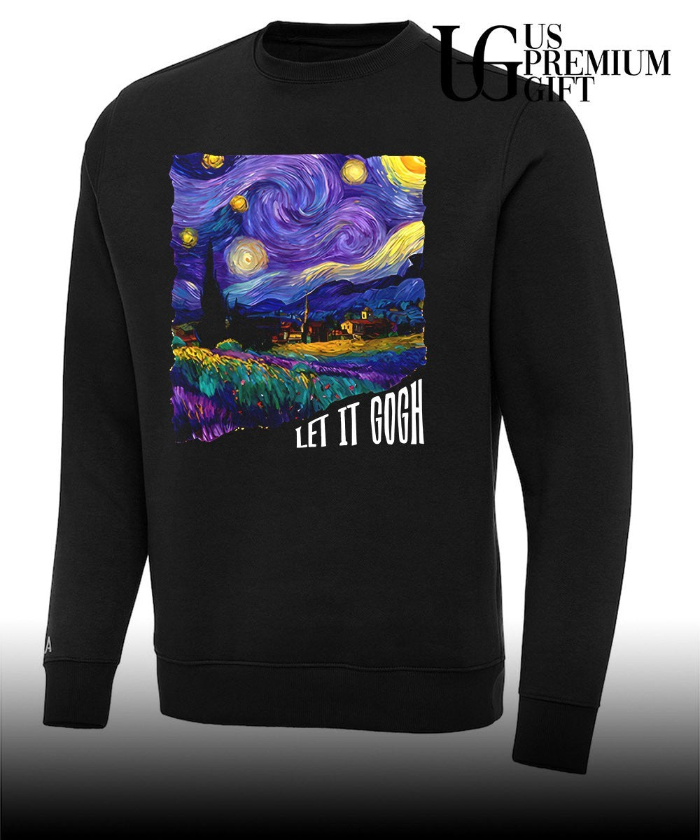 Let It Van Gogh picture shirt