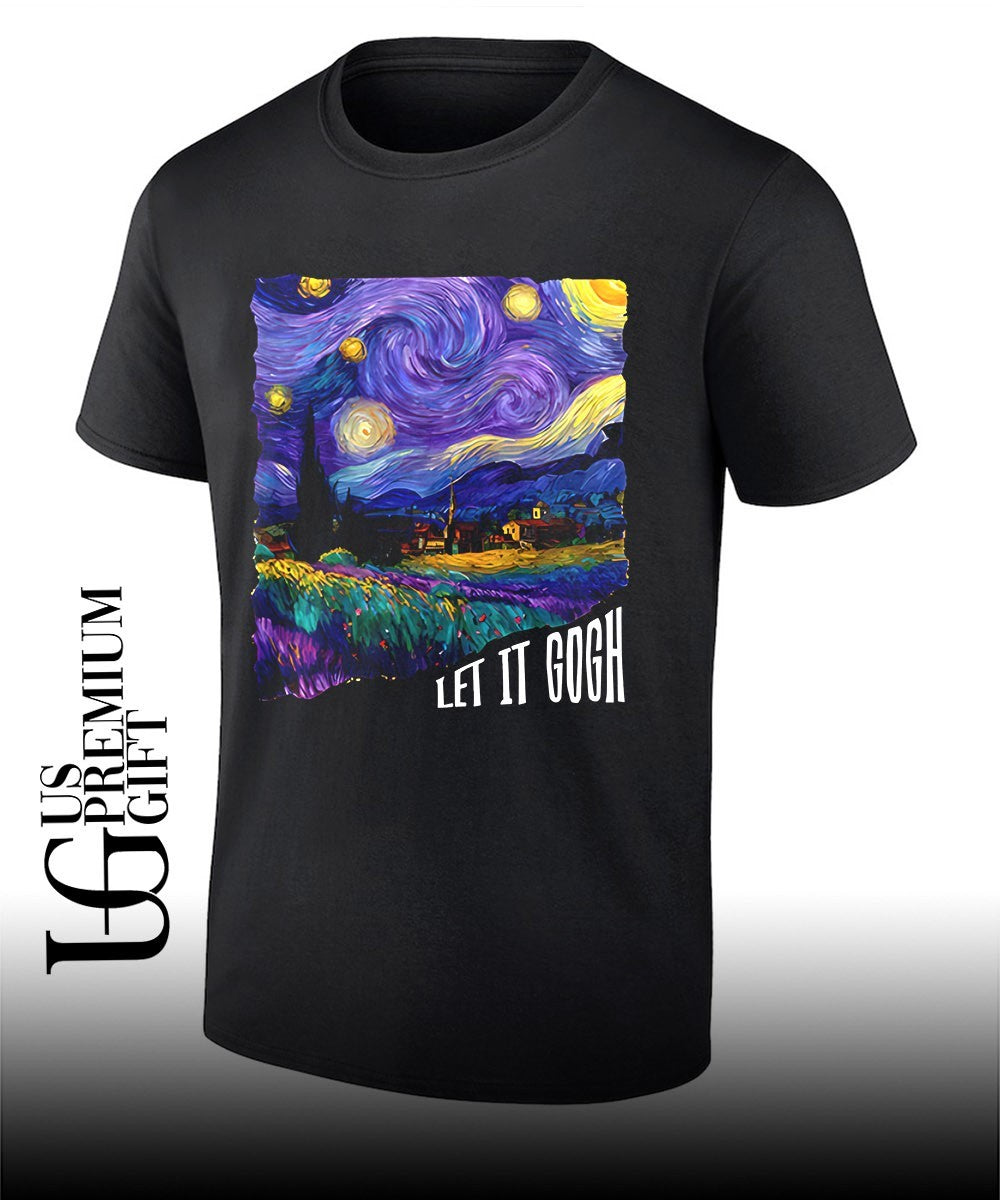 Let It Van Gogh picture shirt
