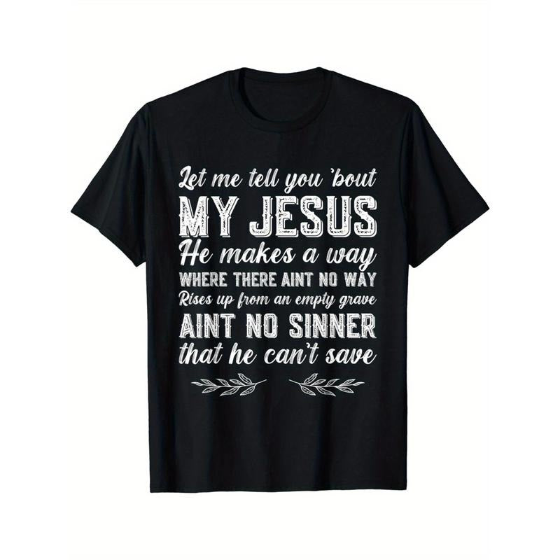 Let Me Tell You About My Jesus Christian T-Shirt Made in USA Hoodie, Sweatshirt | UrbanDripWear.com