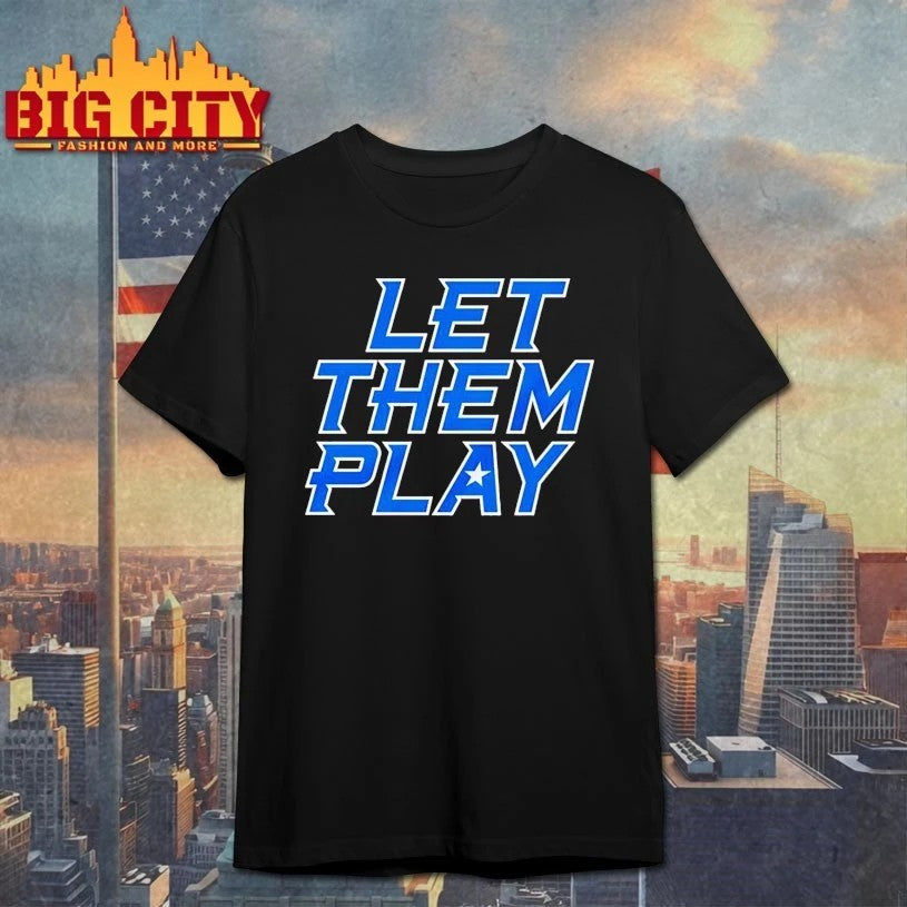 Let Them Play style Puerto Rico t-shirt