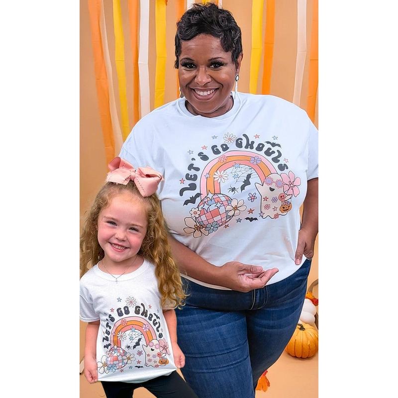 Let's Go Ghouls Graphic T-Shirt Hoodie, Sweatshirt | UrbanDripWear.com