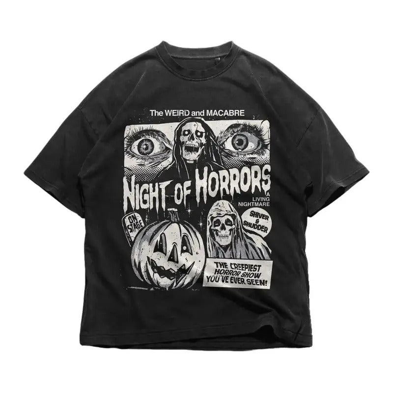 Let's Watch Scary Movies Sweatshirt, Movie Sweet, Scary Halloween Hoodie, Retro Spooky Funny Long Sleeve Love Womenswear...