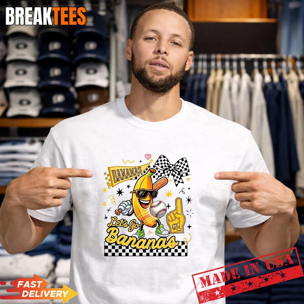 Let’s Go Savannah Bananas Baseball Shirt