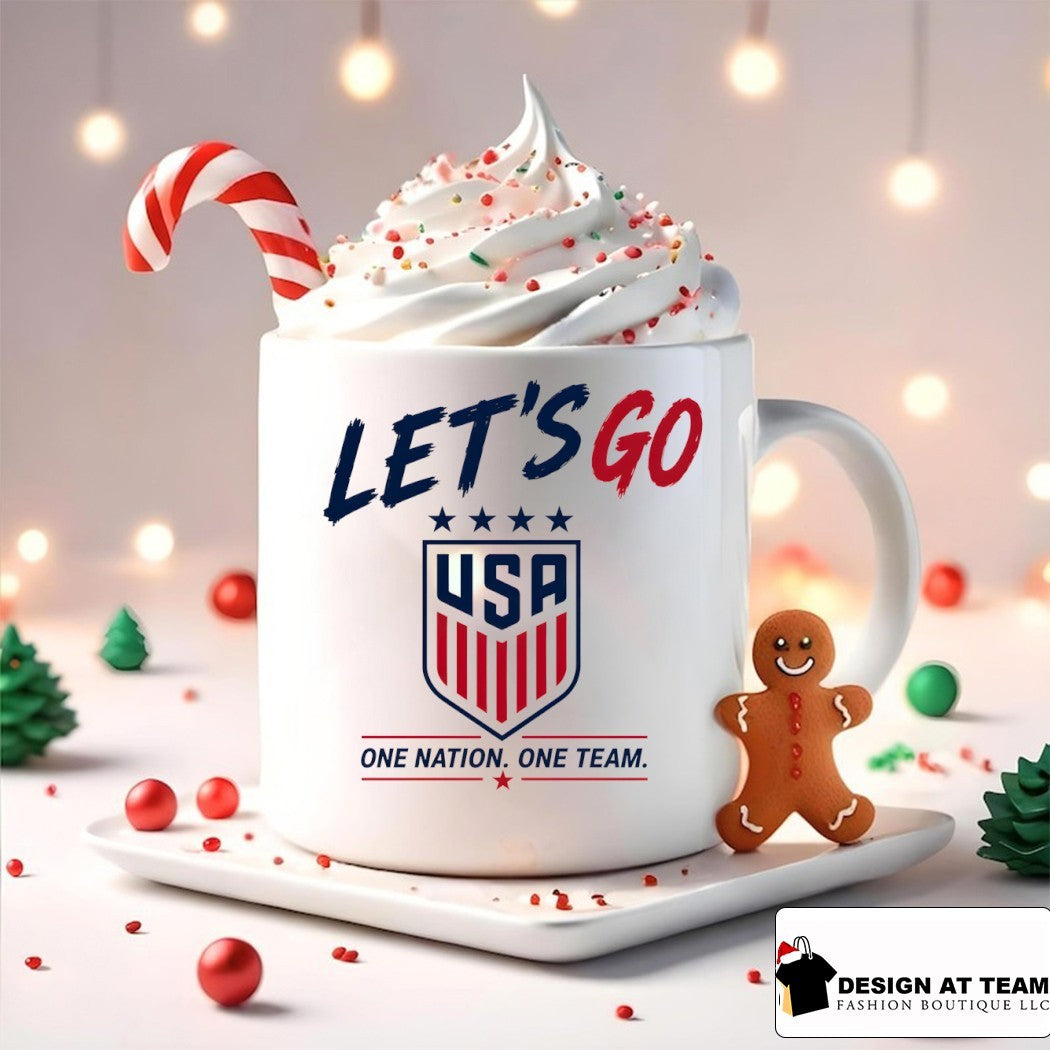 Let’s Go Usa Soccer World Cup 2026 One Nation One Team Patriotic shirt