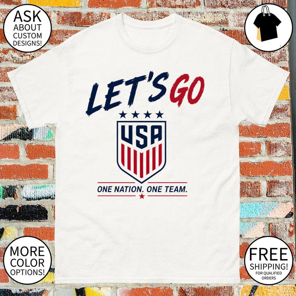 Let’s Go Usa Soccer World Cup 2026 One Nation One Team Patriotic shirt