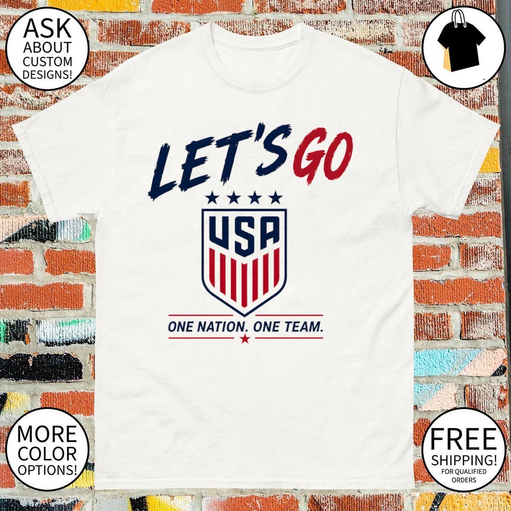 Let’s Go Usa Soccer World Cup 2026 One Nation One Team Patriotic shirt