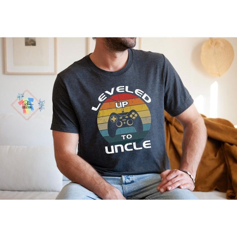 Leveled Up To Uncle Shirt Funny Gift For Gamer New Uncle Hoodie, T-shirt and sweater Sweatshirt | UrbanDripWear.com