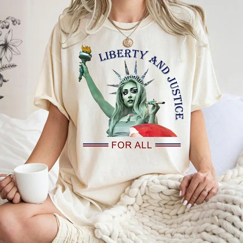 Liberty And Justice For All T-shirts, Hoodie, Sweatshirt | UrbanDripWear.com