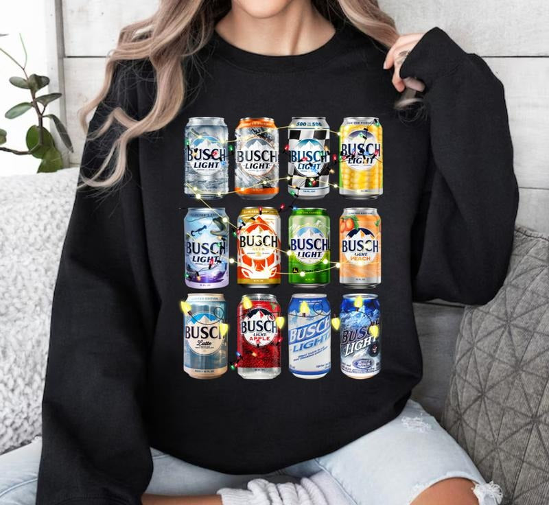 Lighting Busch Sweatshirt, Busch Beer Shirt Hoodie | UrbanDripWear.com