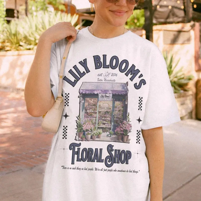 Lil Bloom Floral Shop Gildan & Comfort Colors T-shirt, Sweatshirt, Hoodie Casual Cotton | UrbanDripWear.com