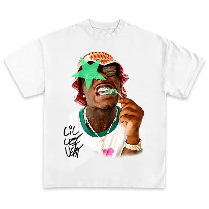 Lil Uzi Star Streetwear Shirt Summer Tee Hoodie, Sweatshirt | UrbanDripWear.com