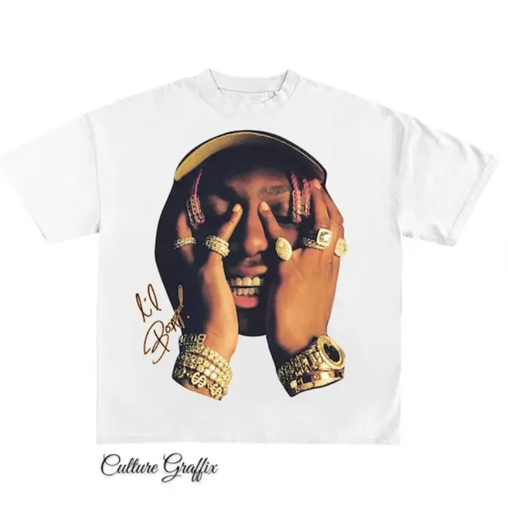 Lil Yachty Shirt, Vintage White Rap Tee, Hip Hop Hoodie, Sweatshirt | UrbanDripWear.com