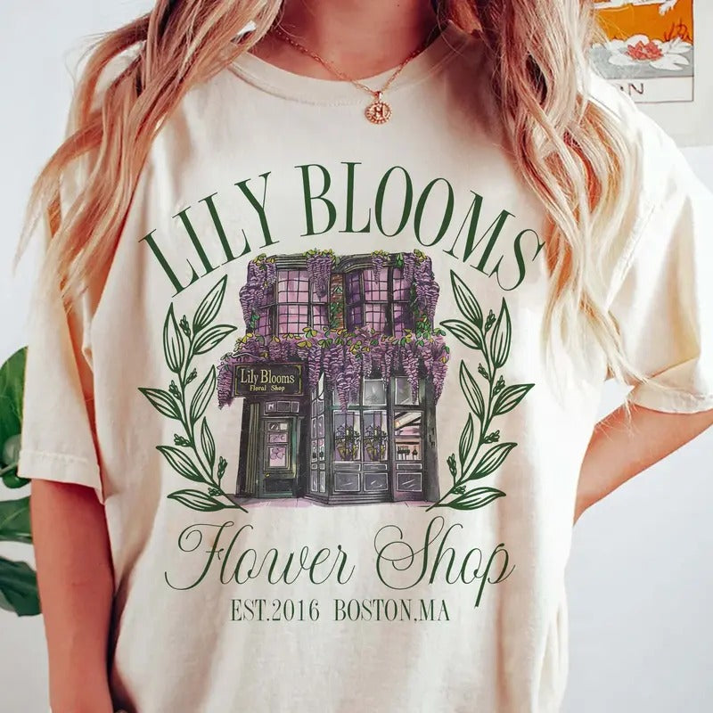 Lily Floral Shop Sweatshirt, T-shirt, Hoodie | UrbanDripWear.com