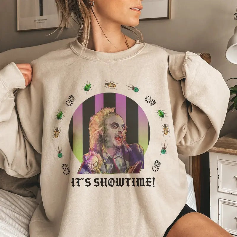 Limited Beetlejuice 1988 Movie shirt, Vintage Horror Beetlejuice Shirt, Halloween Shirt Hoodie, Sweatshirt