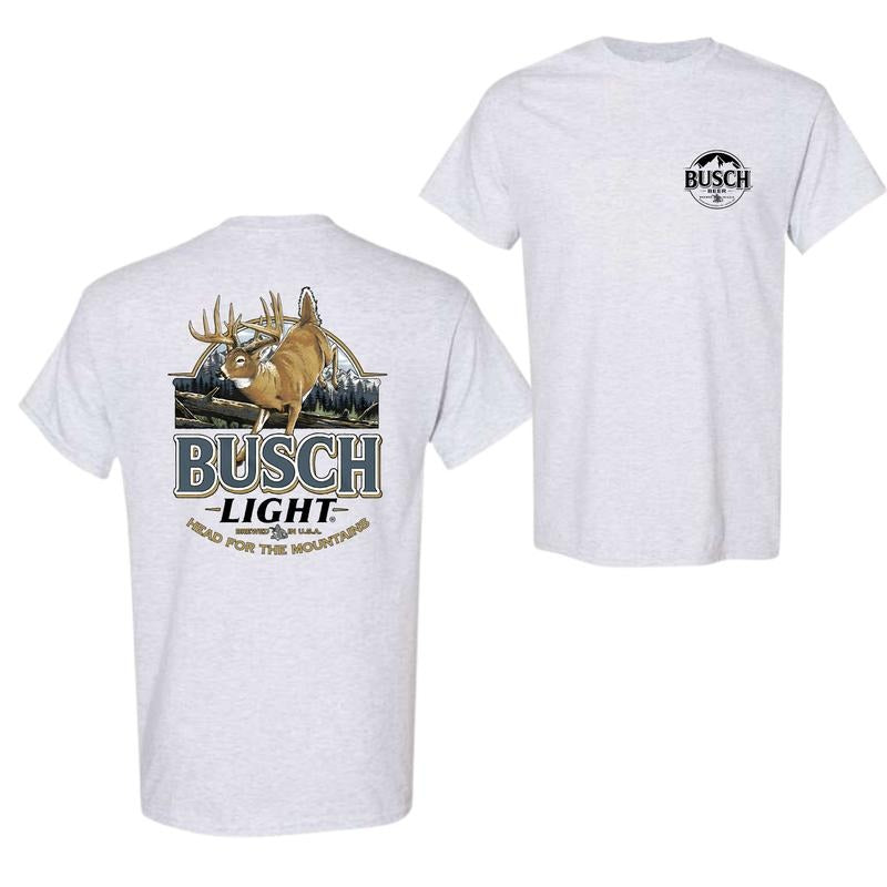 Limited Busch Light Deer Label Double Side Shirt, For Men, For Women Hoodie, Sweatshirt | UrbanDripWear.com