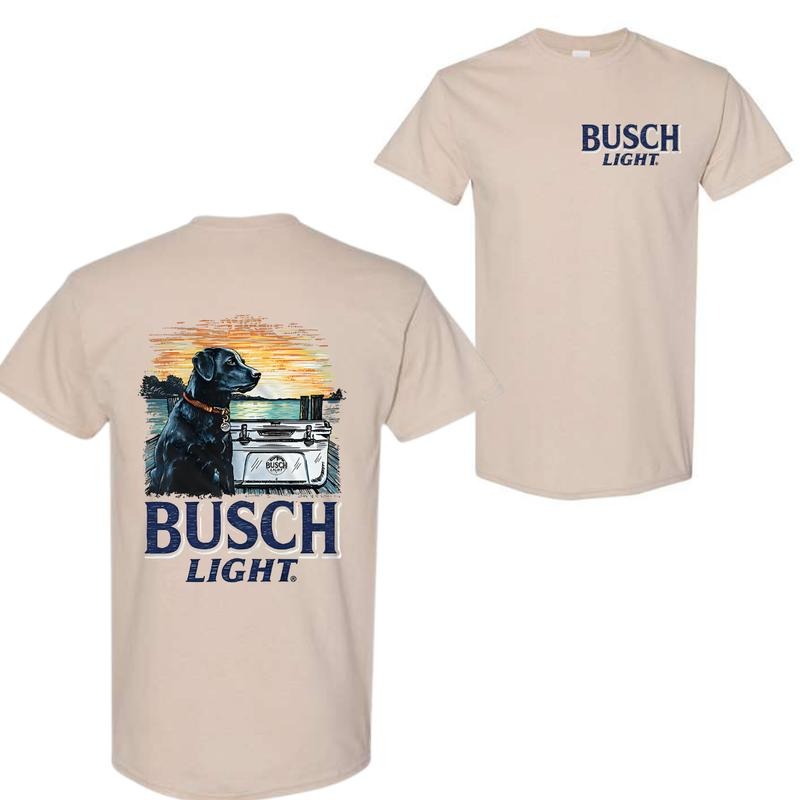 Limited Busch Light Men Best Friend Tees, T-Shirt For Women, For Men Hoodie, Sweatshirt | UrbanDripWear.com