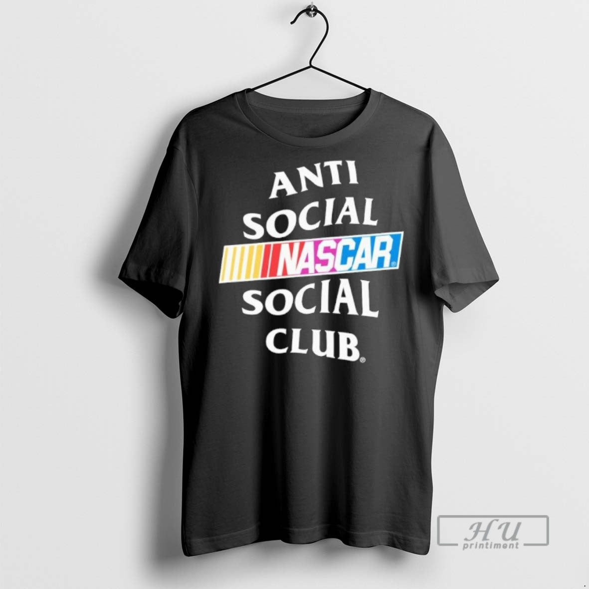 Limited Edition Anti Social Nascar Social Club Graphic Tee Shirt Sweatshirt Hoodies