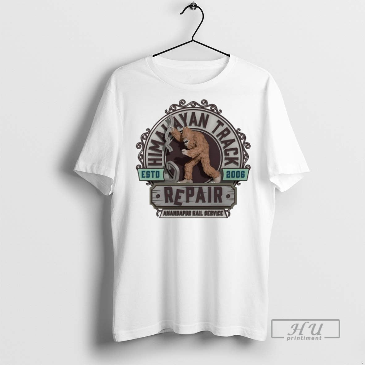 Limited Edition Himalayan Track Repair Anandapur Rail Service Graphic Tee Shirt Sweatshirt Hoodies
