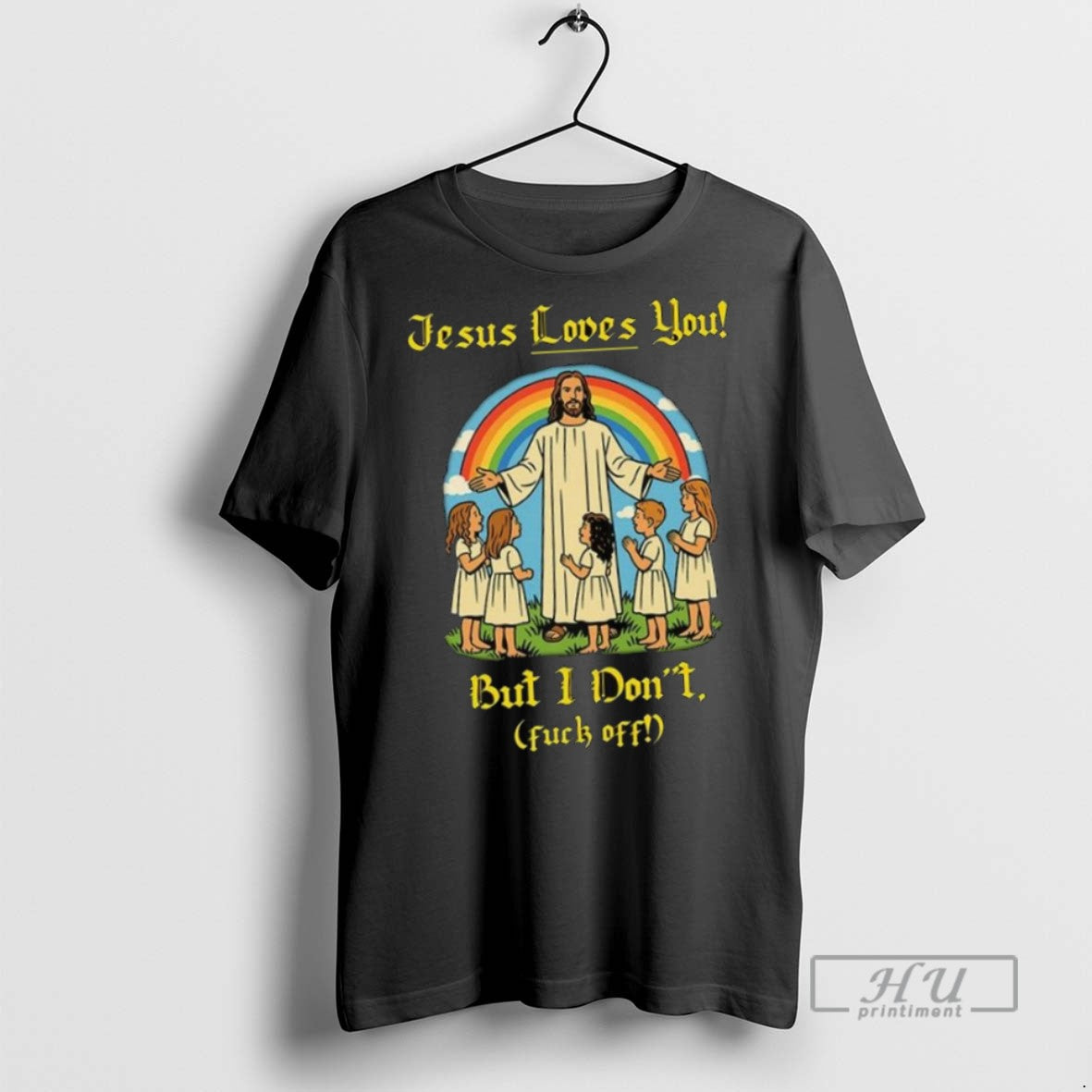 Limited Edition Jesus Loves You But I Dont Fuck Off Long Sleve Graphic