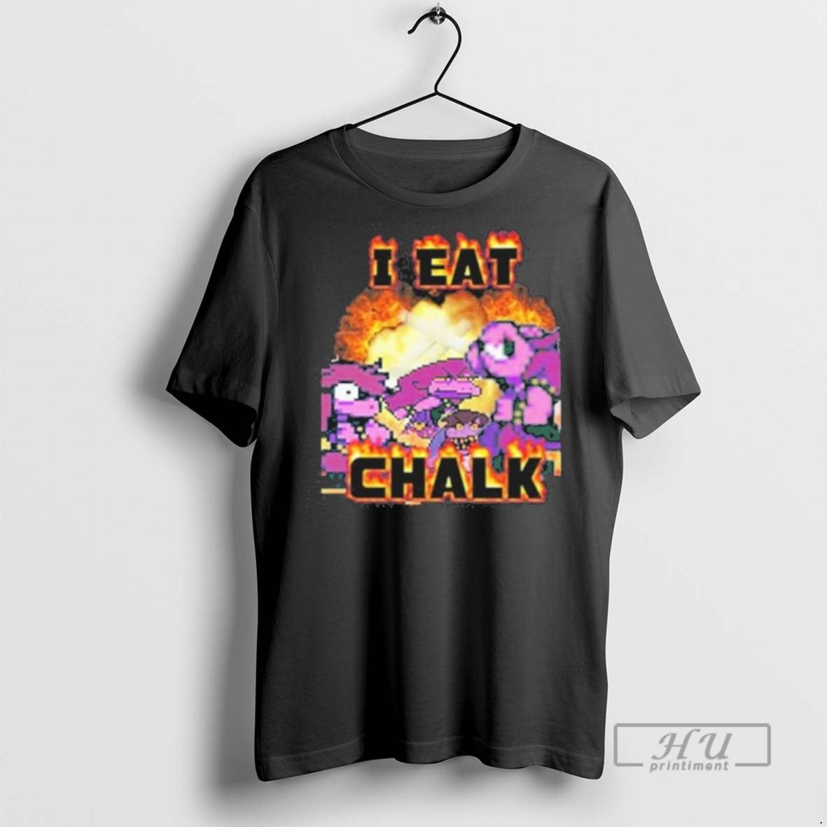 Limited Edition Keith I Eat Chalk Graphic Tee Shirt Sweatshirt Hoodies