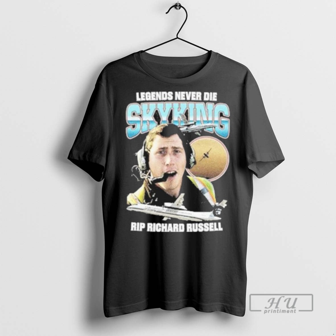Limited Edition Legends Never Die Skyking Rip Richard Russell Graphic Tee Shirt Sweatshirt Hoodies