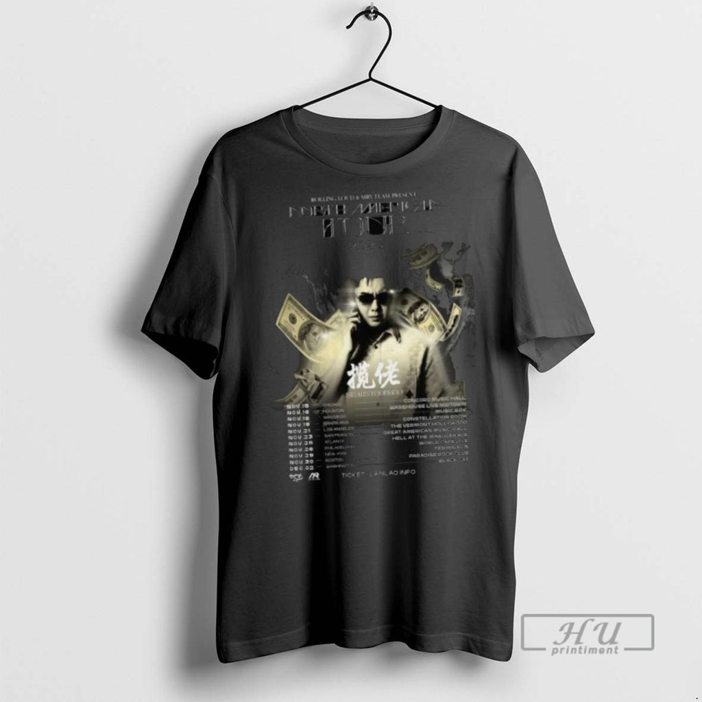 Limited Edition Skai Isyourgod North America Tour 2025 Long Sleve Graphic Tee Shirt Sweatshirt Hoodies