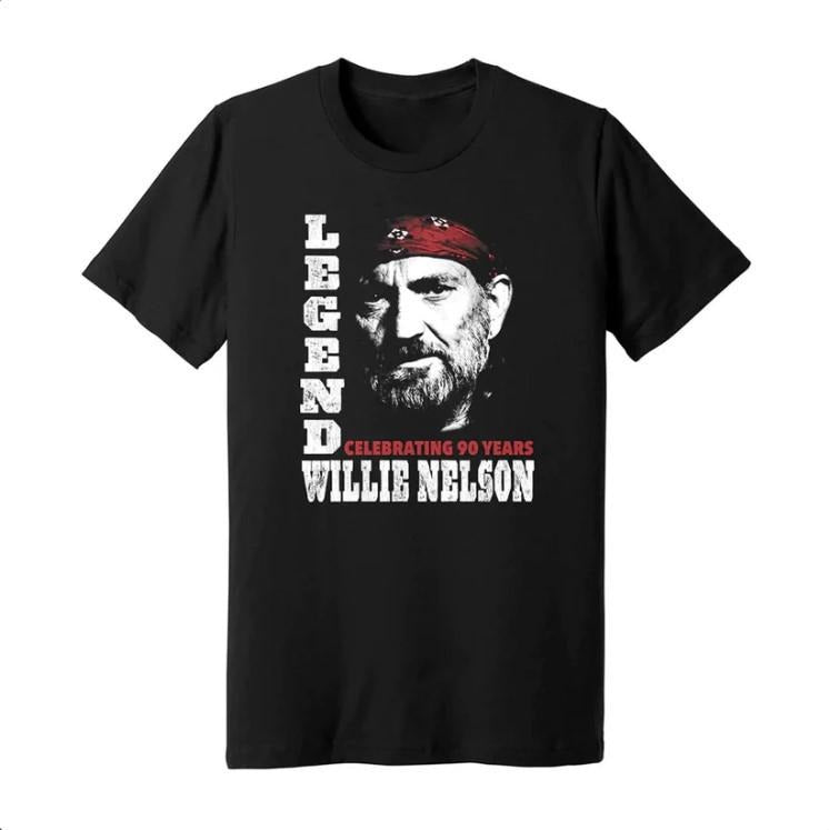 Limited Edition Willie Nelson Legend 92th Birthday T-Shirt Hoodie, Sweatshirt | UrbanDripWear.com