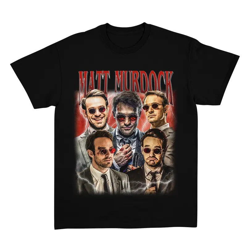 Limited Matt Murdock Daredevil Vintage T-Shirt, Gift For Women and Man Unisex T-Shirt Hoodie, Sweatshirt | UrbanDripWear.com