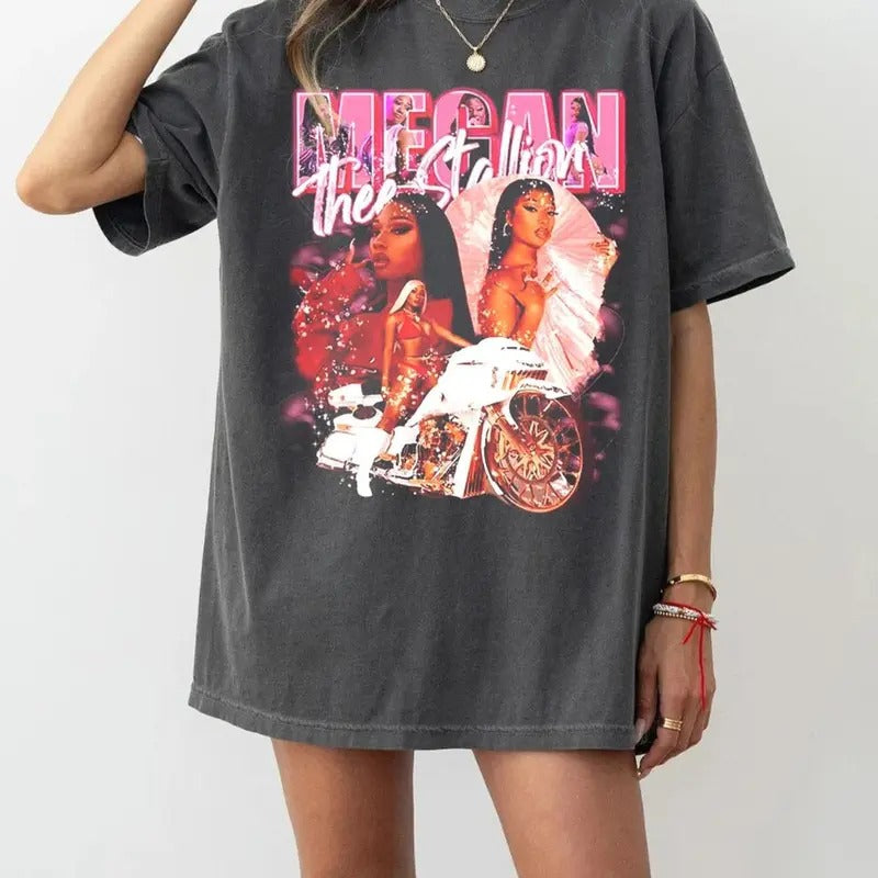 Limited Megan Thee Stallion Shirt Hoodie, Sweatshirt | UrbanDripWear.com
