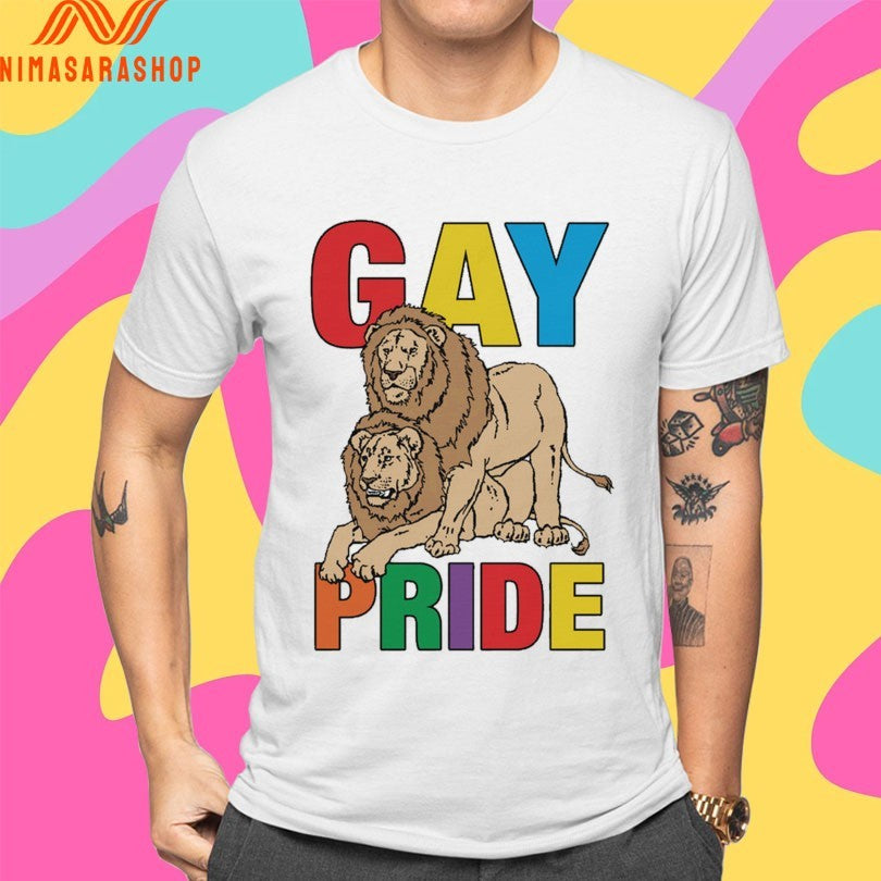 Lion Gay Pride 2026 Shirts