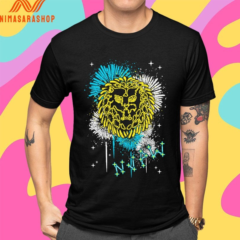 Lion Mark Hanabi Shirts