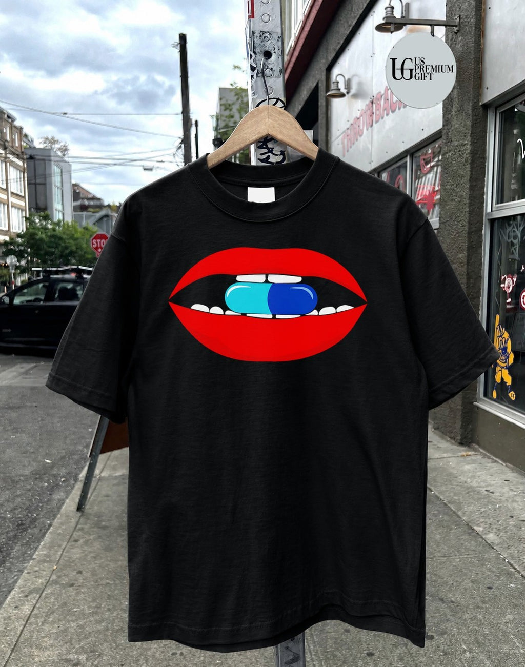Lips with Pill shirt