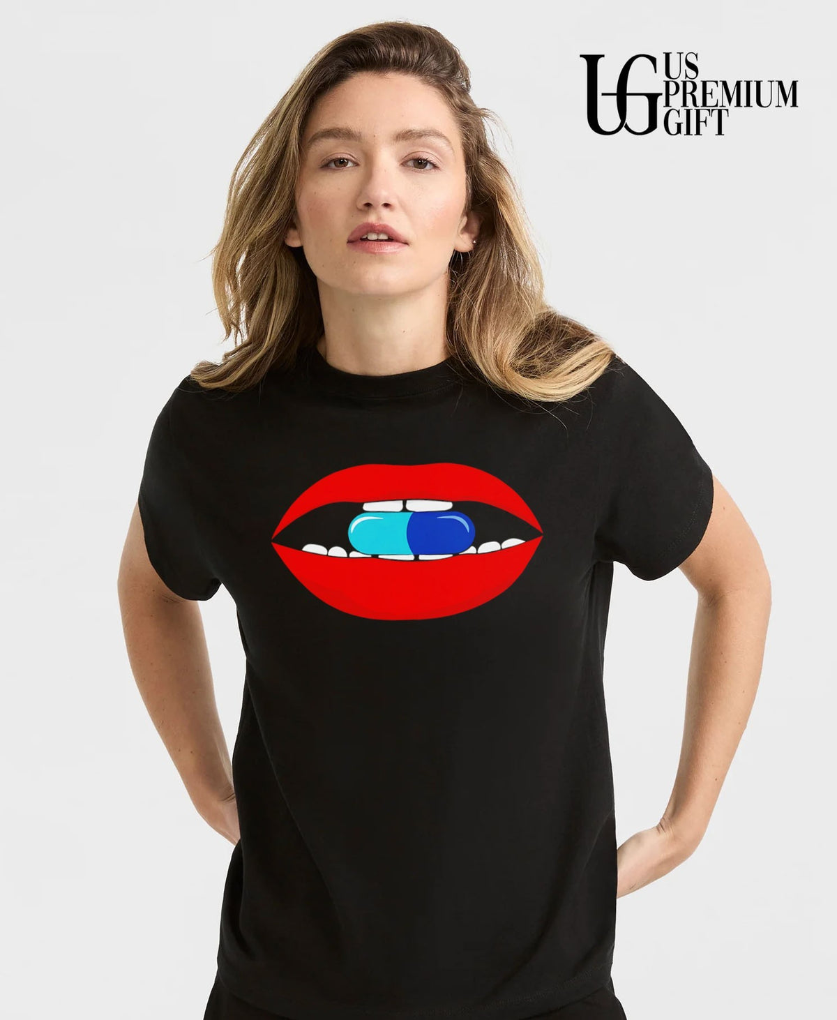 Lips with Pill shirt