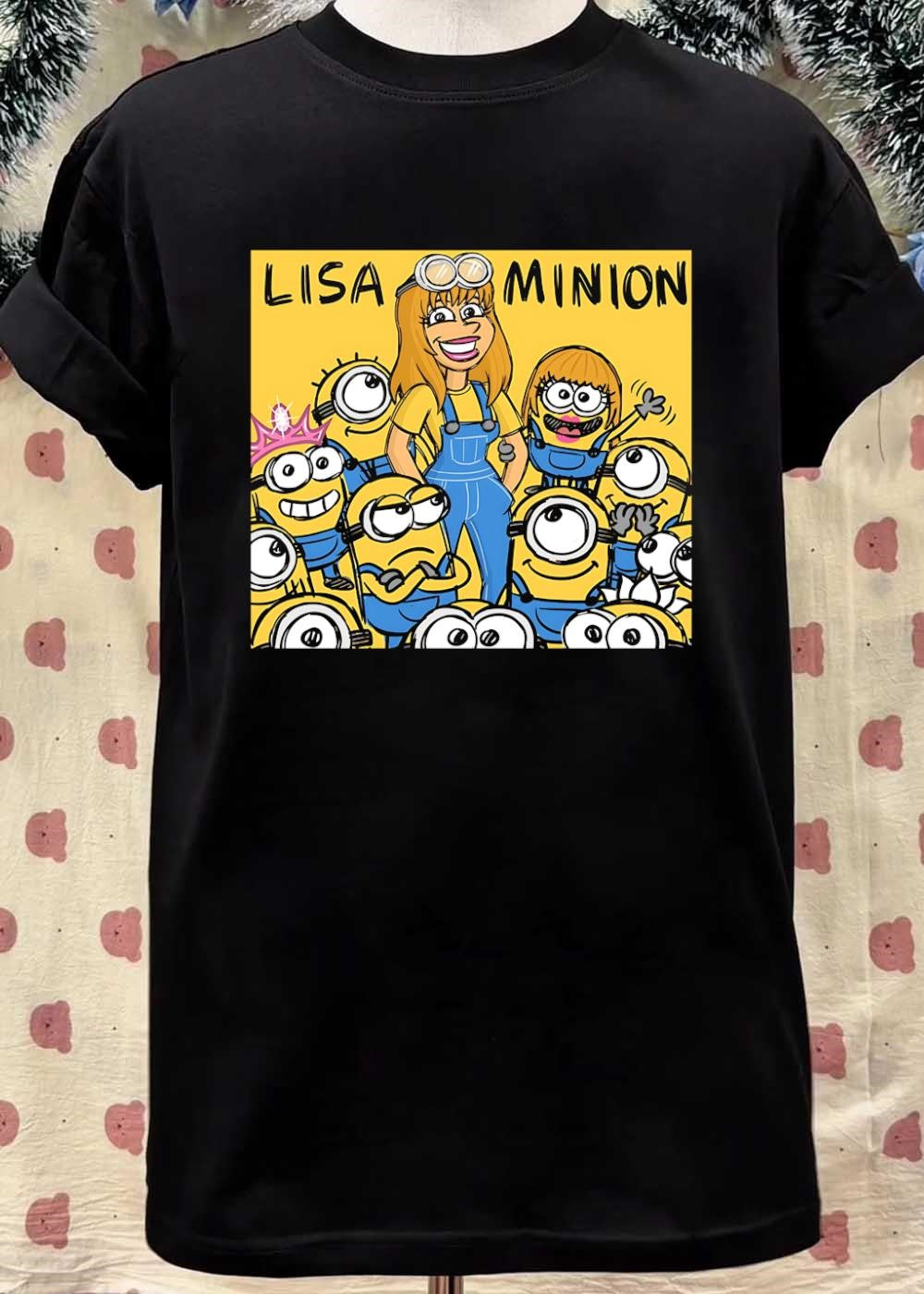Lisa Minion Characters Cartoon Group Fun shirt