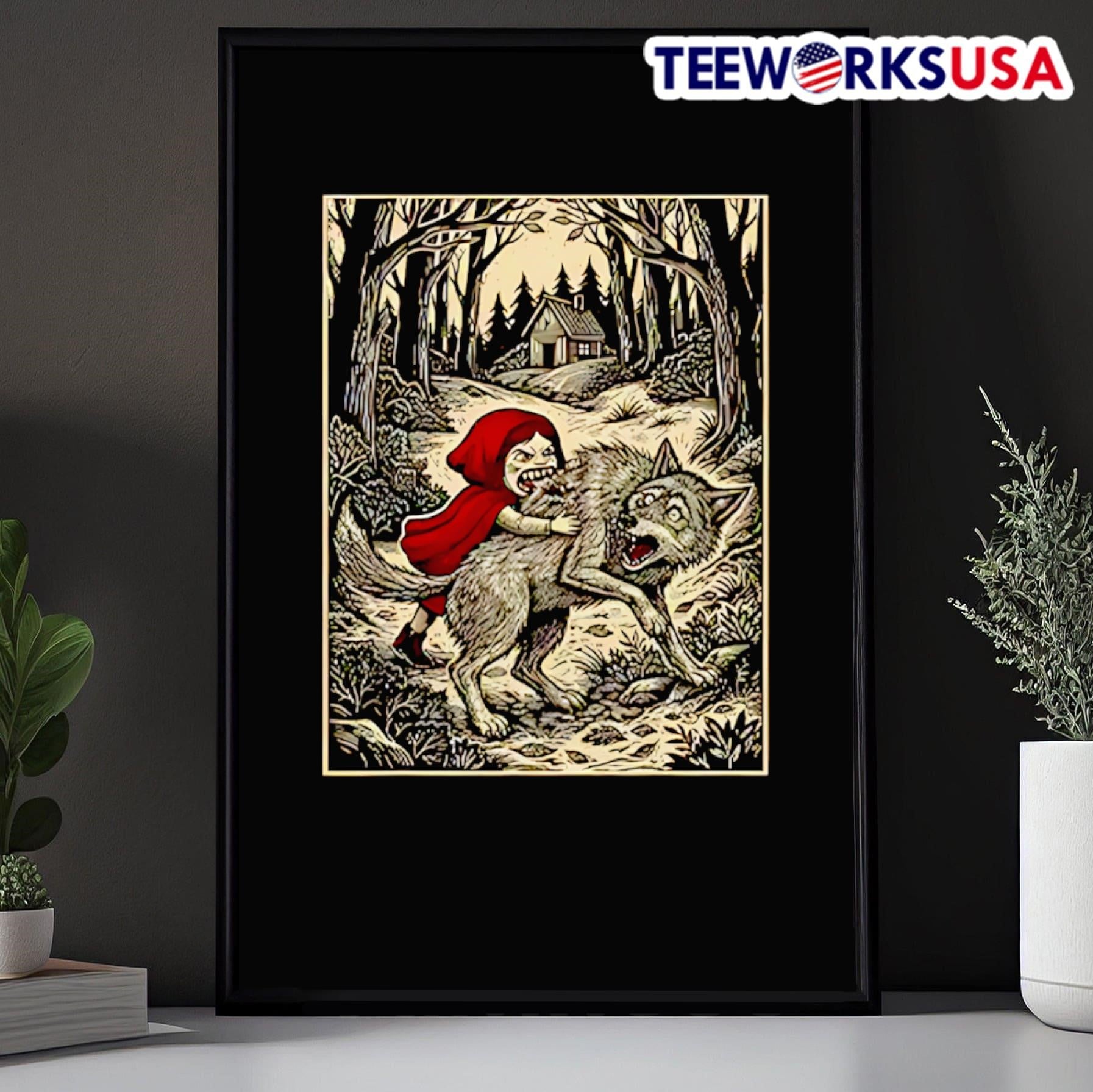 Little Red Riding Hood Humor Of Inverted Stories Shirt