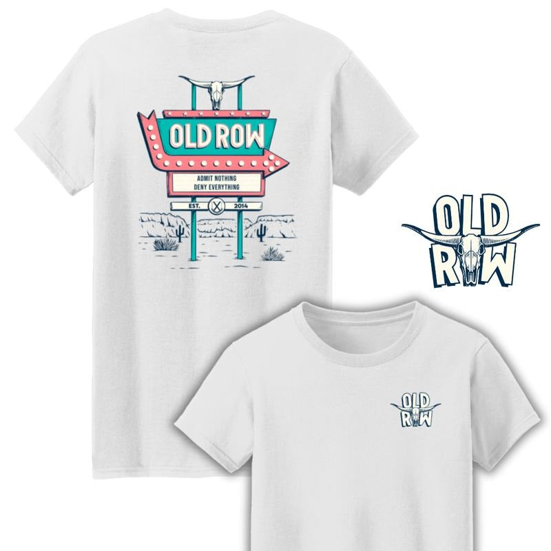 Local Boy Outfitters Old Row Retro Sign Two Sides Cotton Unisex T-Shirt Hoodie, Sweatshirt | UrbanDripWear.com