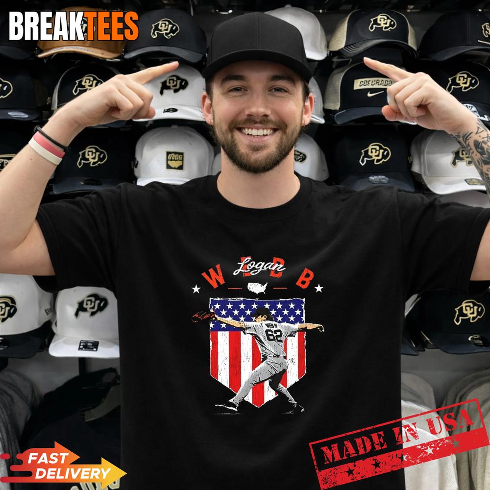 Logan Webb Giants Baseball Country Flag Graphic Shirt