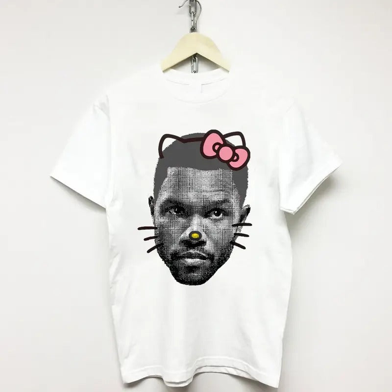 Lonny Breaux Retro Rap Tee Frank Kitty Cute T Shirt Y2k Fashion Cotton Fit Hoodie, Sweatshirt | UrbanDripWear.com