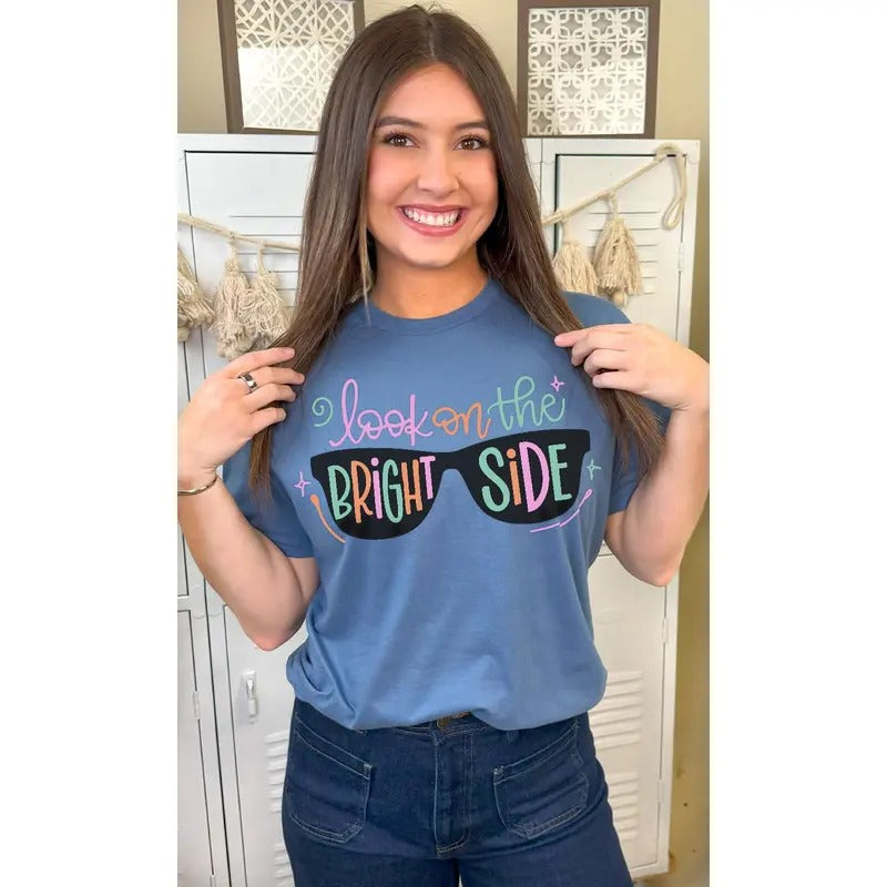Look On The Bright Side Graphic T-Shirt Hoodie, Sweatshirt | UrbanDripWear.com