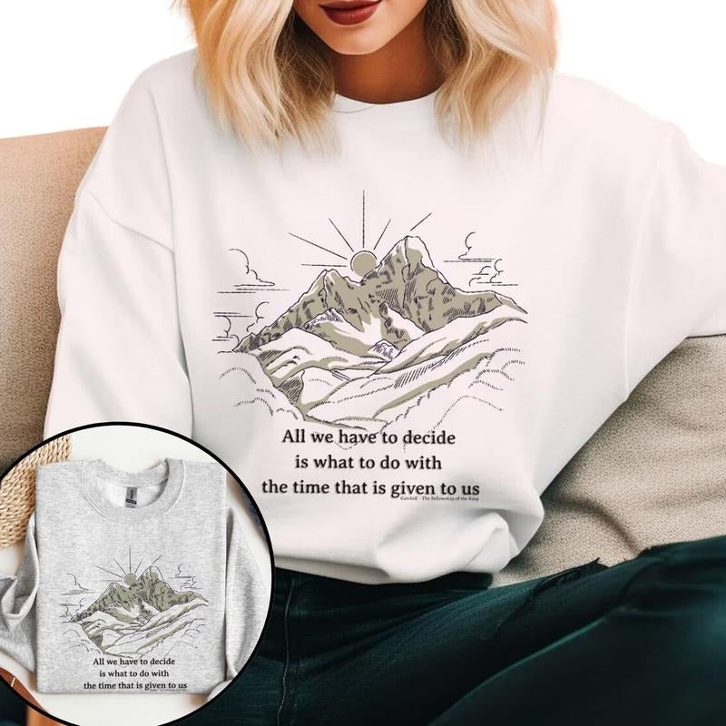 Lord of the Rings Sweatshirt, Lord of the Rings, Lord of the Rings Quote T-Shirts, Hoodie | UrbanDripWear.com