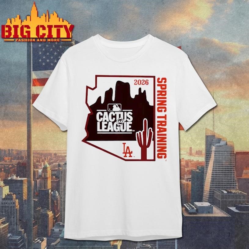 Los Angeles Dodgers 2026 Spring Training Cactus League Influx Ball Bold Shirt