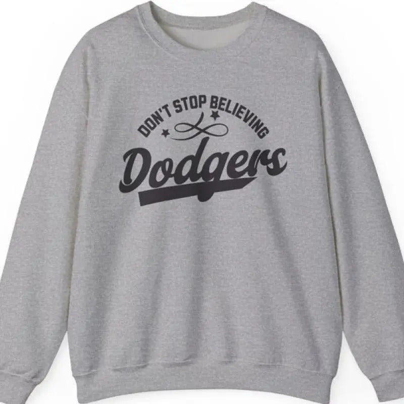 Los Angeles Dodgers Crewneck Shirt, Los Angeles Baseball Fan Apparel, Team Spirit Sweater, Baseball Gift, Sports Fan...