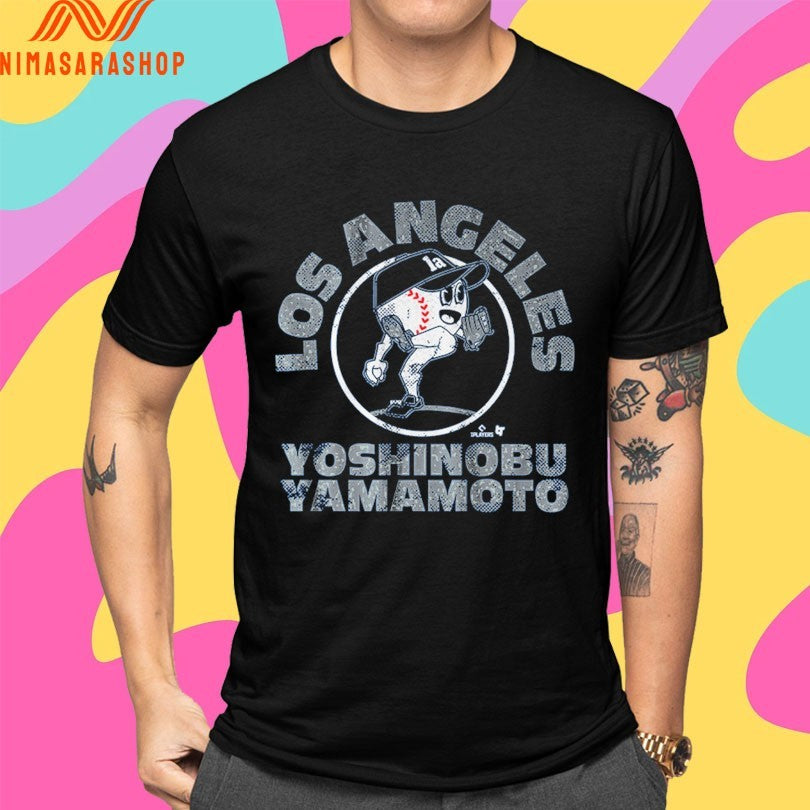 Los Angeles Dodgers Yoshinobu Yamamoto Baseball Buddies Shirts