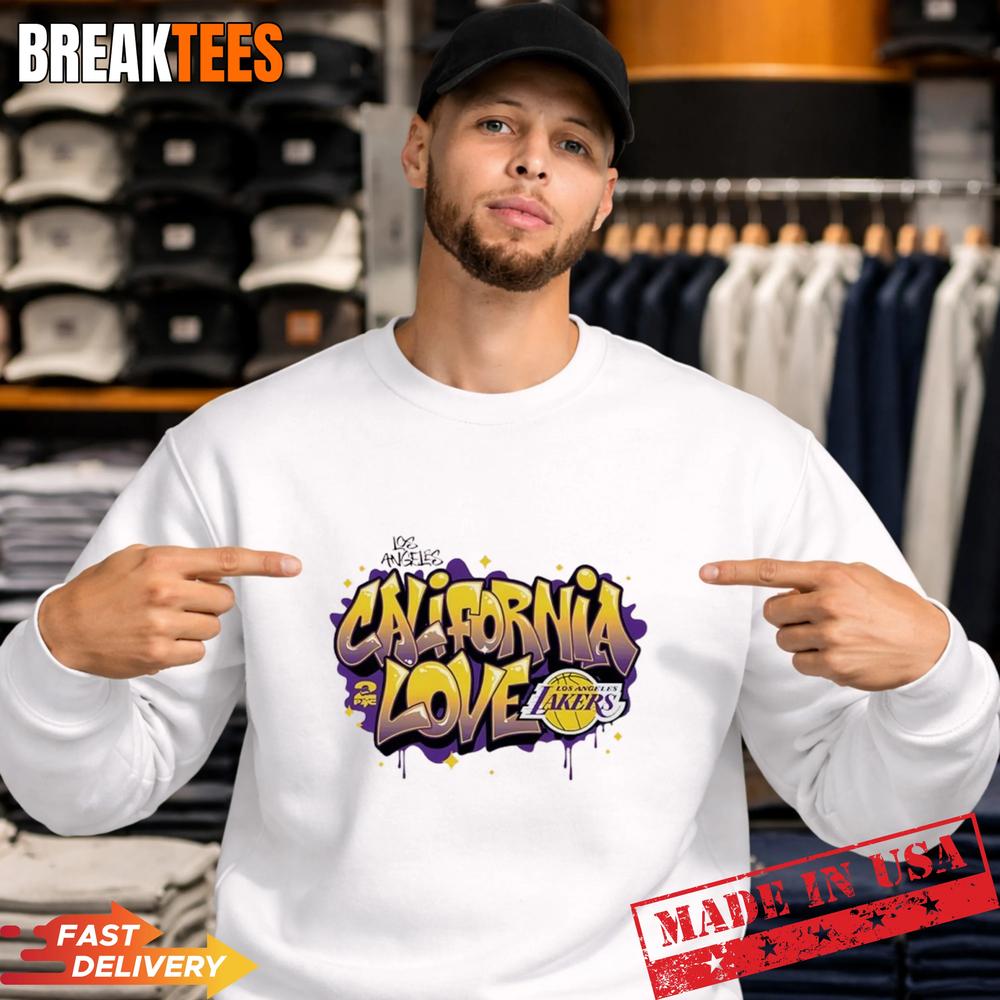 Los Angeles Lakers California Love Logo Shirt