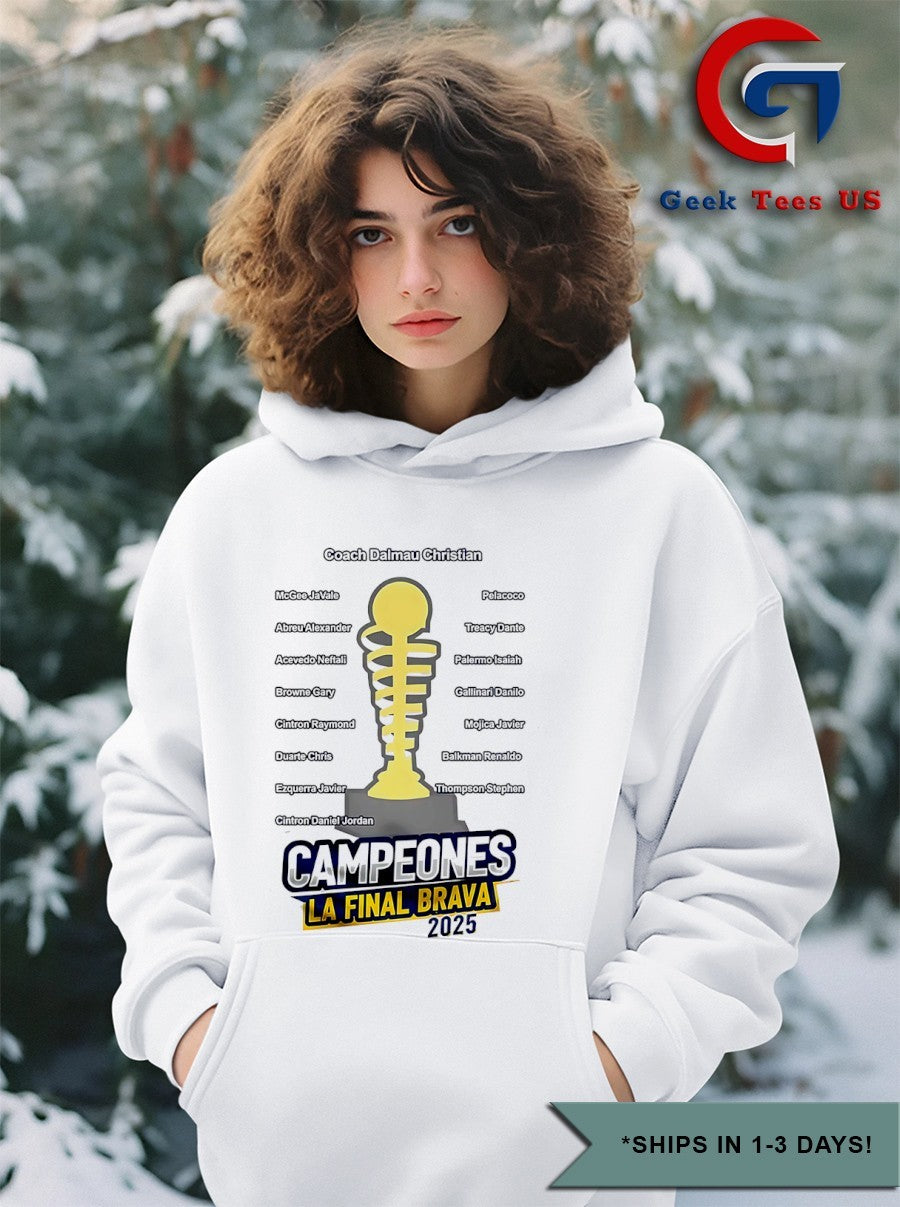 Los Vaqueros de Bayamón Son Los CAMPEÓNES de La Final Brava 2025 shirt