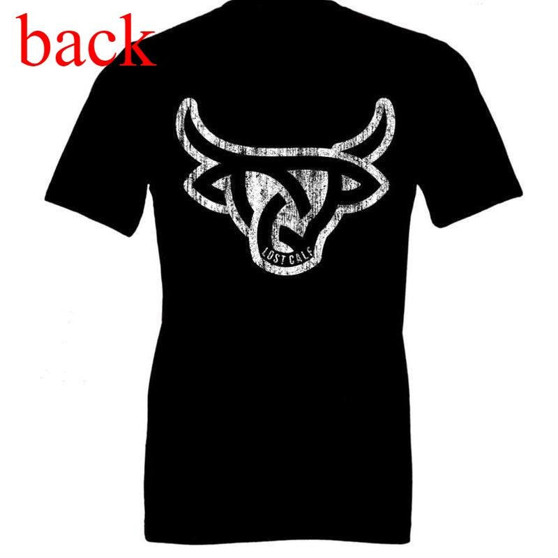 Lost Calf Unisex Angus Crew Neck Short Sleeve T-Shirt Hoodie, Sweatshirt | UrbanDripWear.com